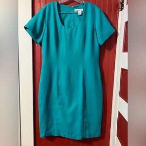 Stephanie Andrews Vintage Dress,  w/ Sleeves, Knee length, US 14